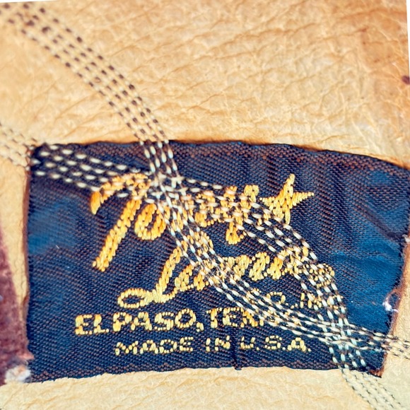 VTG Tony Lama 6995 Womens Sz 8D Brown Suede Roughout Western Cowboy Boots USA - Picture 11 of 15